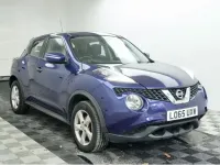 Used Nissan Juke S 110 HP (80 kW) 2015 Blue SUV