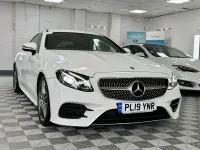 Used Mercedes E220 AMG line 194 HP (142 kW) 2019 White Coupe