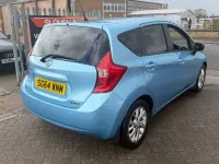 Używany Nissan Note Acenta 90 KM (66 kW) 2014 Niebieski Hatchback
