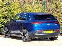 Used Mercedes EQC400 AMG Line Premium 300 kW (408 HP) 2023 Blue SUV