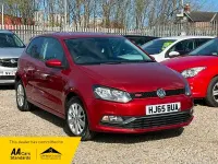 Used VW Polo SE 2015 Red Hatchback