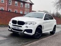 Used BMW X6 M Sport 313 HP (230 kW) 2016 White SUV