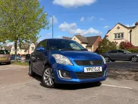 Begagnad Suzuki Swift SZ4 2017 Blå Halvkombi