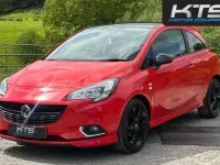 Used Vauxhall Corsa Edition 90 HP (66 kW) 2016 Red Hatchback