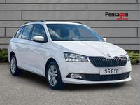 Usado Skoda Fabia SE 108 HP (79 kW) 2018 Branco Carrinha