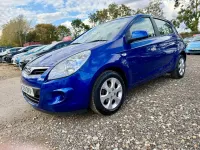Used Hyundai i20 Comfort 101 HP (74 kW) 2011 Blue Hatchback