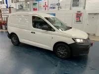 Used VW Caddy 102 HP (75 kW) 2022 White MPV
