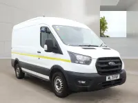 Used Ford Transit 130 HP (95 kW) 2021 White Van