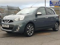 Begagnad Nissan Micra N-TEC 80 HK (58 kW) 2016 Grå Halvkombi