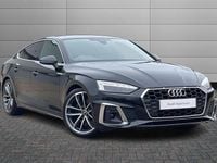 Used Audi A5 S-Line 163 HP (119 kW) 2023 Mythos black Coupe