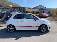 Used Abarth 500C 140 HP (102 kW) 2012 White Cabriolet