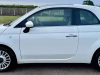 Used Fiat 500 Lounge 69 HP (50 kW) 2012 White Hatchback