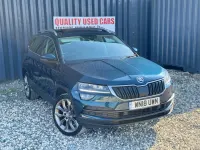 Używany Skoda Karoq 150 KM (110 kW) 2018 Niebieski SUV