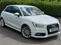 Used Audi A1 Sportback S-Line 125 HP (91 kW) 2016 White Hatchback