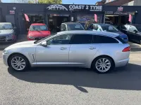 Begagnad Jaguar XF Premium Luxury 2013 Silver Kombi