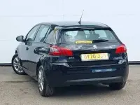 Used Peugeot 308 Active 131 HP (96 kW) 2020 Black Hatchback