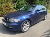 Used BMW 118 Sport Line 2010 Blue Hatchback
