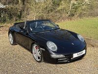 Used Porsche 911 350 HP (257 kW) 2008 Black Cabriolet