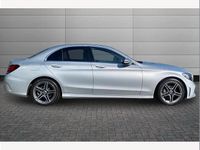 Used Mercedes C220 AMG Line Premium 194 HP (142 kW) 2021 Silver Sedan