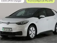 Used VW ID.3 Pro Performance 150 kW (204 HP) 2023 White Hatchback