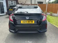 Used Honda Civic SR 2019 Black Hatchback