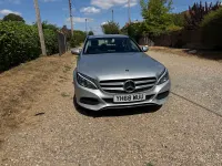 Used Mercedes C200 2018 Silver Sedan