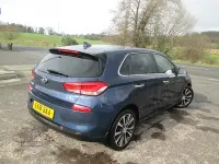 Used Hyundai i30 Premium 110 HP (80 kW) 2018 Blue Hatchback