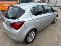 Used Vauxhall Corsa Design Edition 90 HP (66 kW) 2016 Silver Hatchback