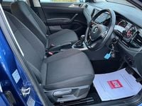 Used VW Polo SE 95 HP (69 kW) 2020 Blue Hatchback