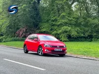 Used VW Polo Match 78 HP (57 kW) 2020 Red Hatchback