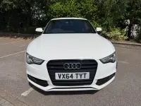 Used Audi A5 Black Edition 177 HP (130 kW) 2014 White Coupe