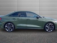 Used Audi A3 Black Edition 333 HP (244 kW) 2024 District green Sedan