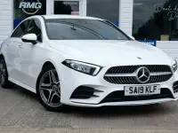 Used Mercedes A200 AMG Line Premium 161 HP (118 kW) 2019 White Sedan