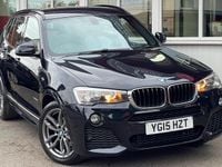 Used BMW X3 M Sport 190 HP (139 kW) 2015 Black SUV
