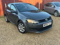 Used VW Polo SE 85 HP (62 kW) 2010 Grey Hatchback