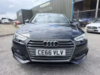 Used Audi A4 S-Line 187 HP (137 kW) 2016 Blue Sedan