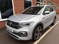 Used VW T-Cross R-line 115 HP (84 kW) 2020 Silver SUV