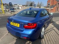 Used BMW 218 M Sport 2016 Blue Coupe