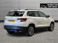 Used Skoda Karoq SE Drive 110 HP (80 kW) 2021 White SUV