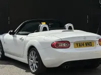 Used Mazda MX5 160 HP (117 kW) 2014 White Cabriolet