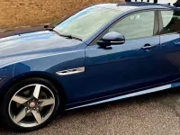 Used Jaguar XE R-Sport 179 HP (131 kW) 2015 Blue Sedan