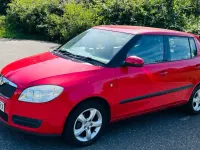 Used Skoda Fabia 105 HP (77 kW) 2007 Red Hatchback