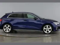 Used Audi A3 S-Line 150 HP (110 kW) 2023 Blue Sedan