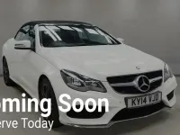Used Mercedes E250 AMG 204 HP (150 kW) 2014 White Cabriolet