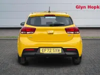 Used Kia Rio 84 HP (61 kW) 2022 Yellow Hatchback