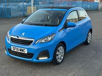 Used Peugeot 108 Active 68 HP (50 kW) 2015 Blue Hatchback