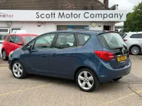 Used Vauxhall Meriva 100 HP (73 kW) 2015 Blue MPV