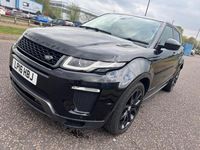 Begagnad Land Rover Range Rover evoque HSE Dynamic 2016 Svart SUV