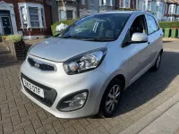 Used Kia Picanto 85 HP (62 kW) 2013 Silver Hatchback