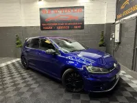 Used VW Golf VII R 2016 Blue Hatchback